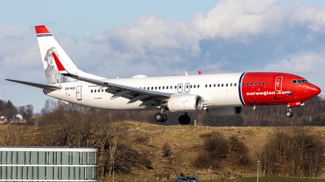 LN-NIE:Boeing 737-800:Norwegian Air Shuttle